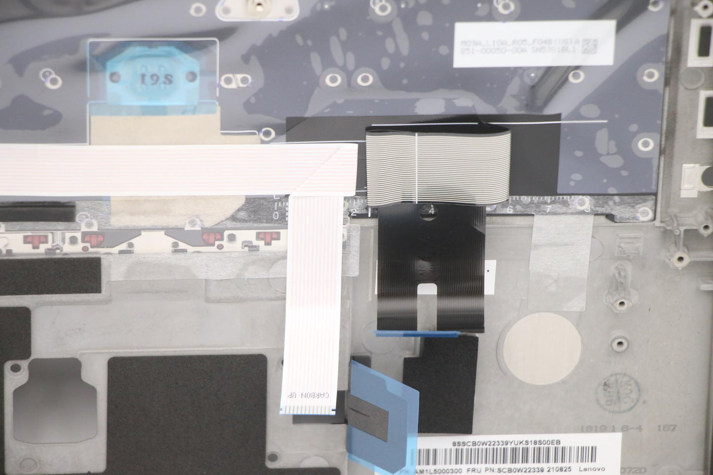 Lenovo Mech_Asm Ccov Bl Kbd Bul Uk(Lt - 5M10Z41360