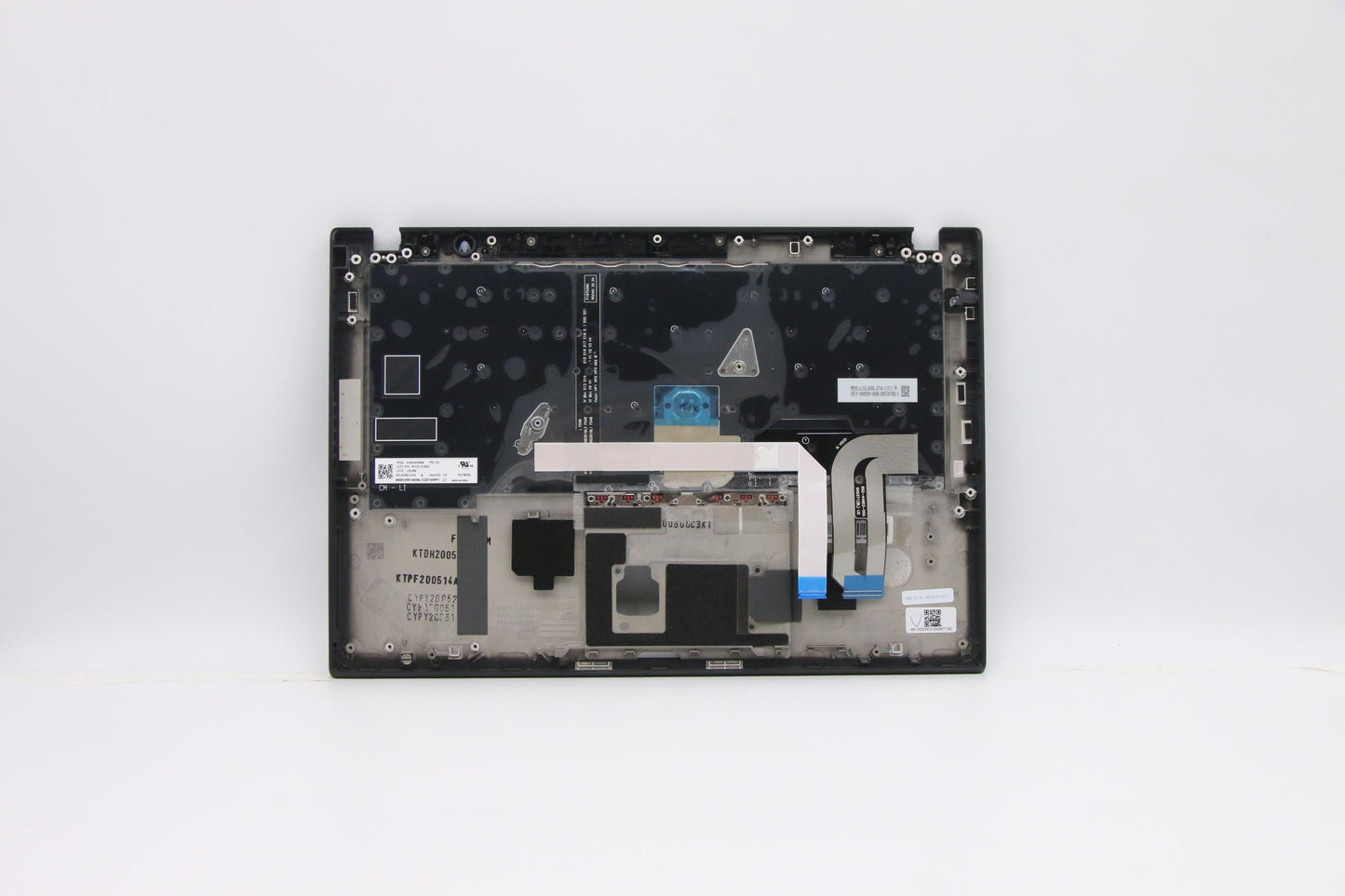 Lenovo C-Cover with Keyboard, USA English, Black, Backlit, Fingerprint - 5M10Z41371