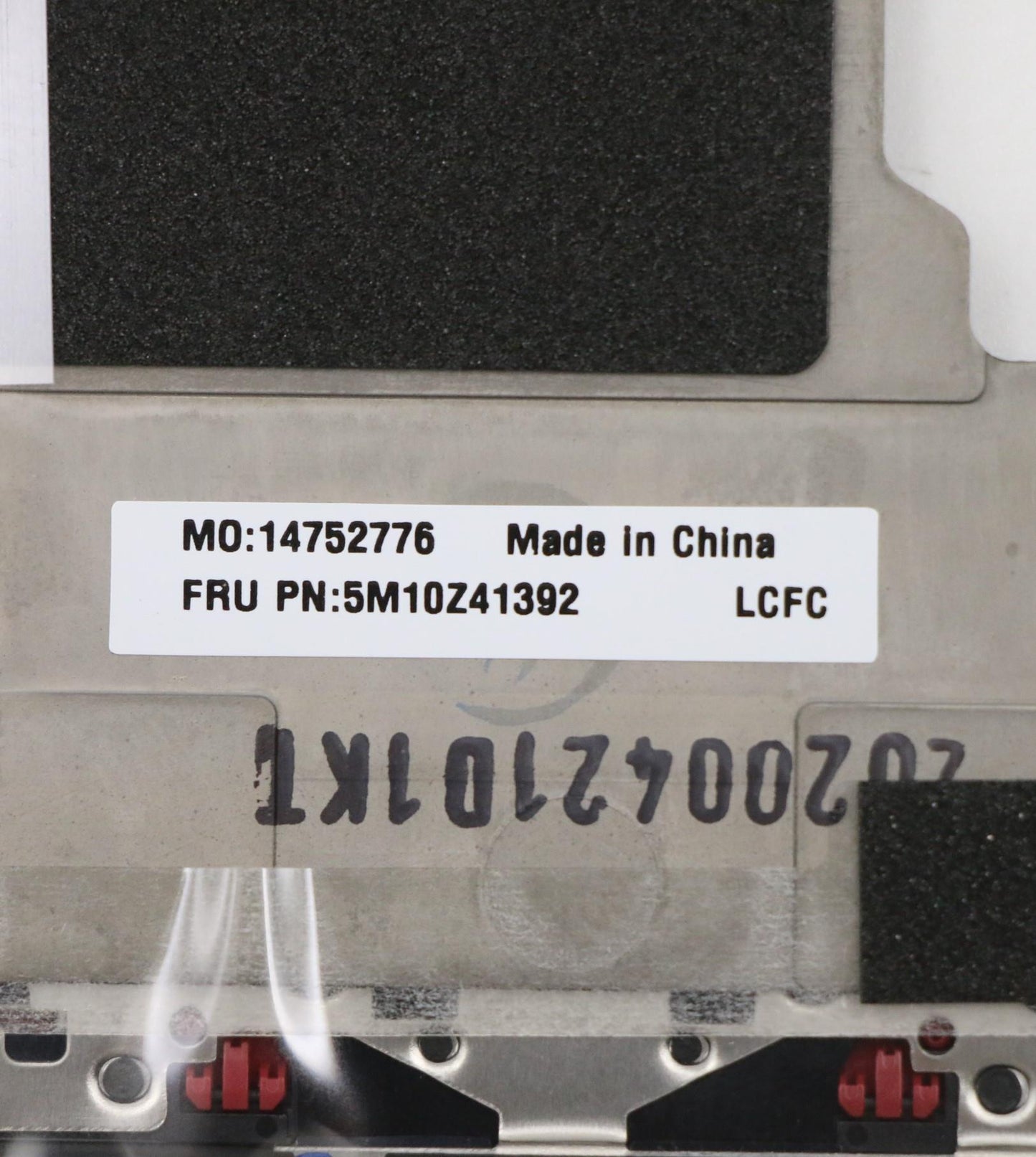 Lenovo Mech_Asm Ccov Bl Kbd Hbw Us(Lt - 5M10Z41392