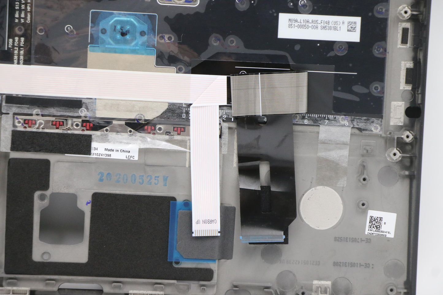 Lenovo Mech_Asm Ccov Bl Kbd Ild Uk(Lt - 5M10Z41398
