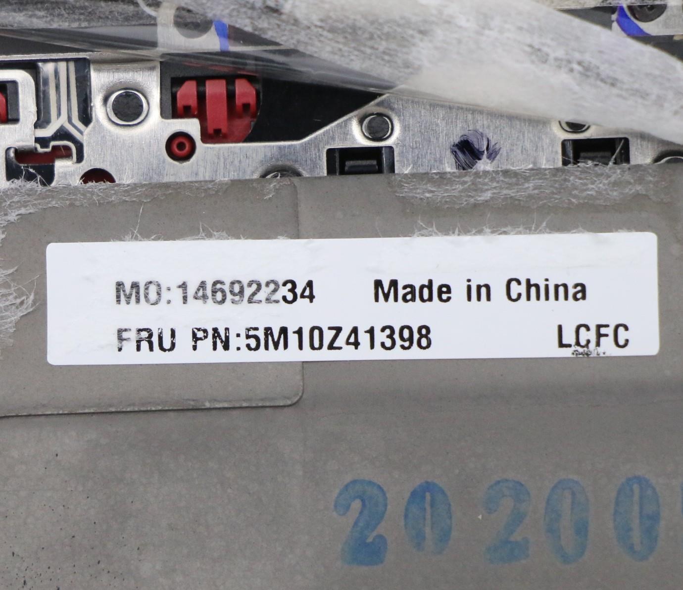 Lenovo Mech_Asm Ccov Bl Kbd Ild Uk(Lt - 5M10Z41398