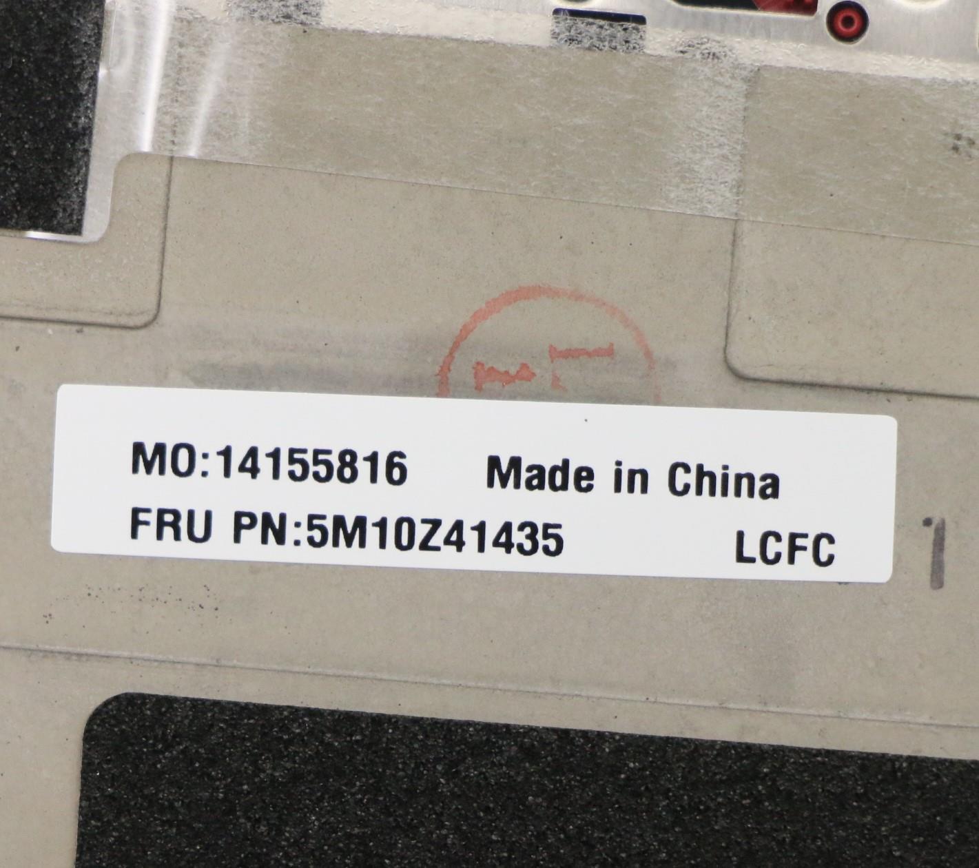 Lenovo Mech_Asm Ccov Bl Kbd Sws Uk(Lt - 5M10Z41435