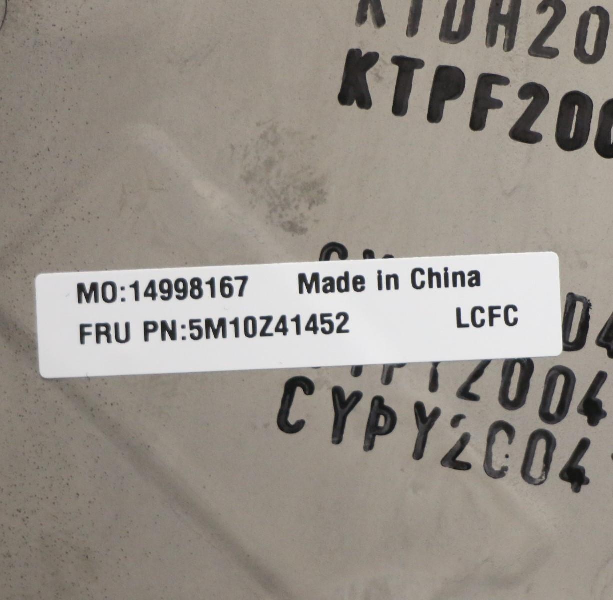 Lenovo Mech_Asm Ccov Bl Kbd Ukr Us(Lt - 5M10Z41452