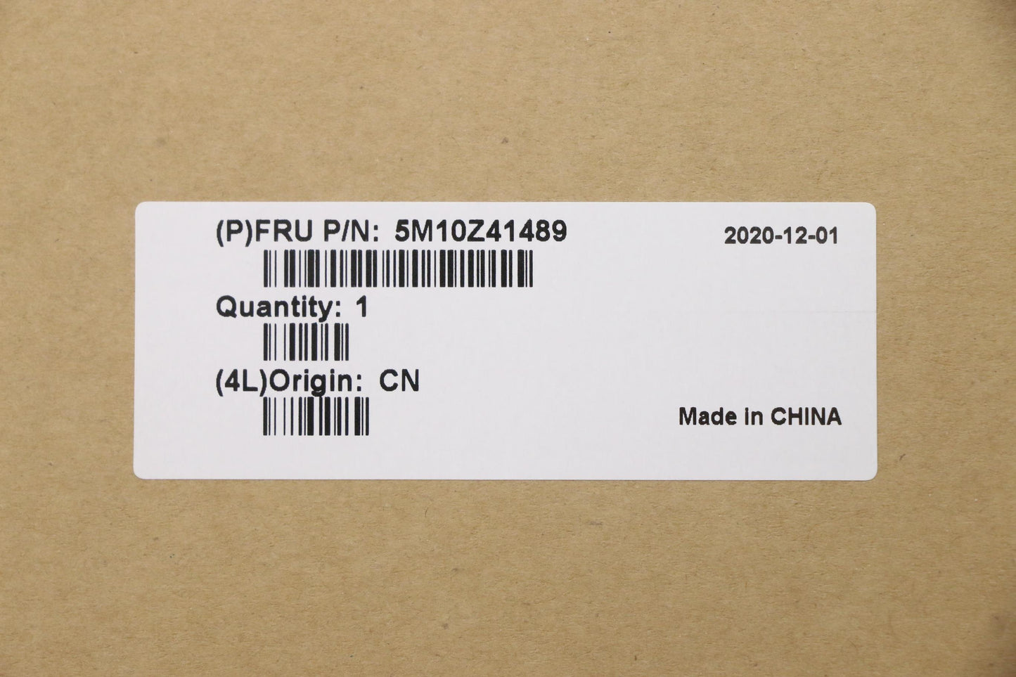 Lenovo Mech_Asm Cc Blkb Fra/Eng Uk(L) - 5M10Z41489
