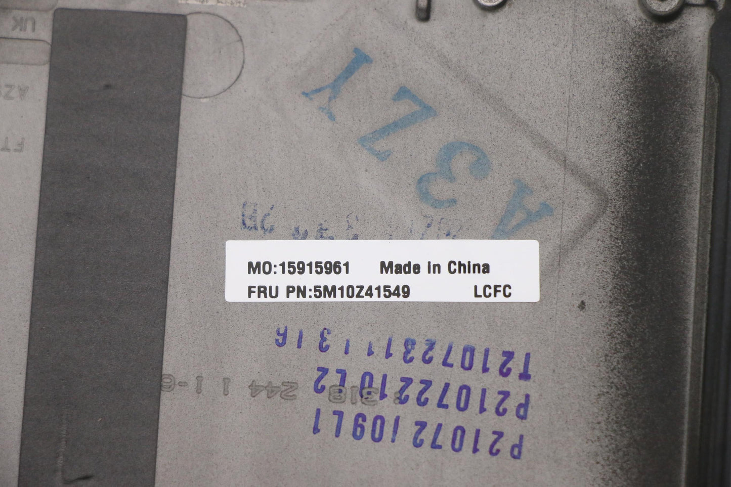 Lenovo Mech_Asm Ccov Blkb Tur Uk(Ltn) - 5M10Z41549