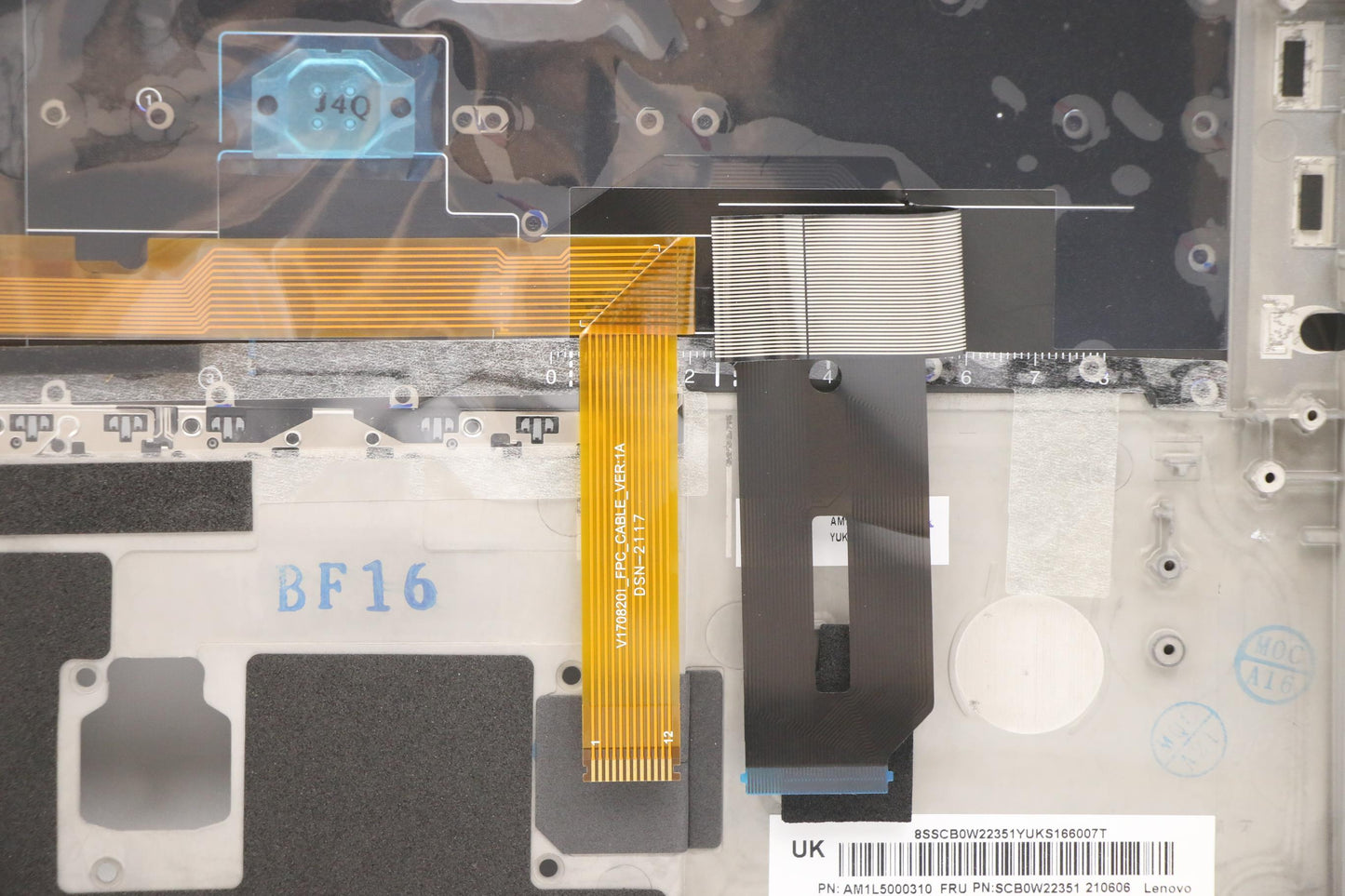 Lenovo Mech_Asm Ccv Blkb Brl Uk(Snx)S - 5M10Z41564