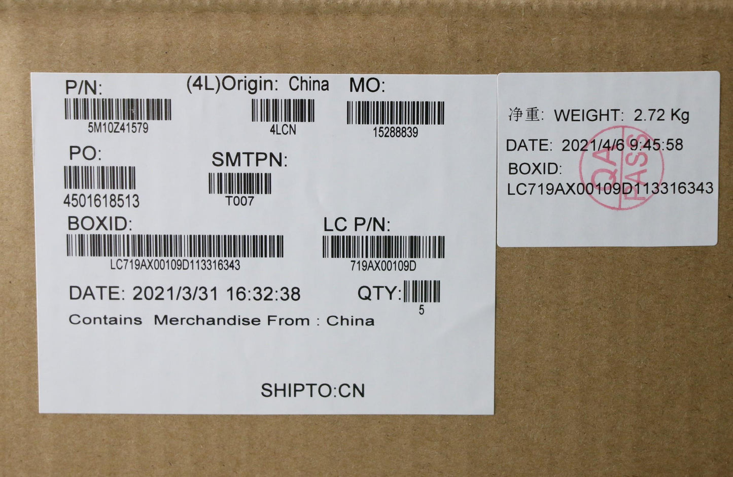Lenovo Mech_Asm Ccv Blkb Fra Uk(Ltn)S - 5M10Z41579