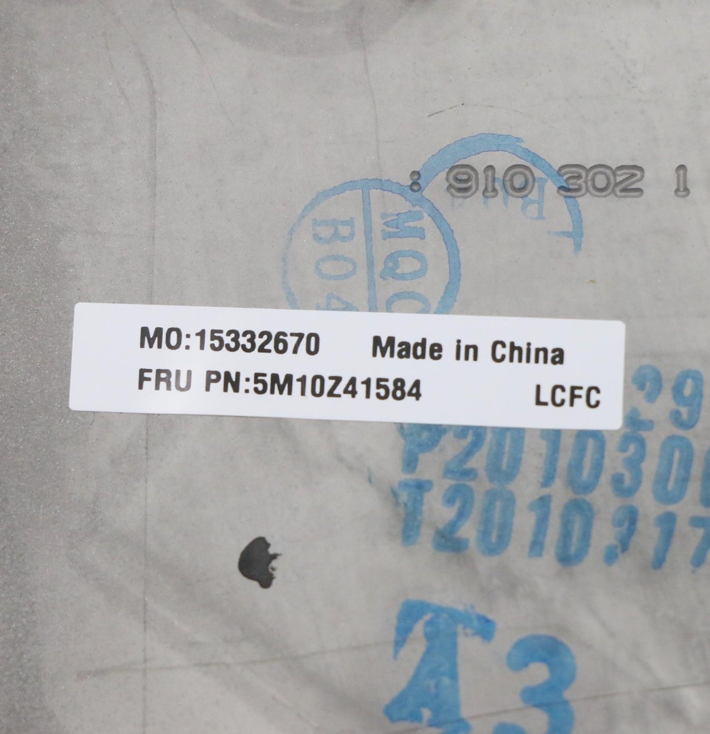 Lenovo Mech_Asm Ccv Blkb Ger Uk(Snx)S - 5M10Z41584