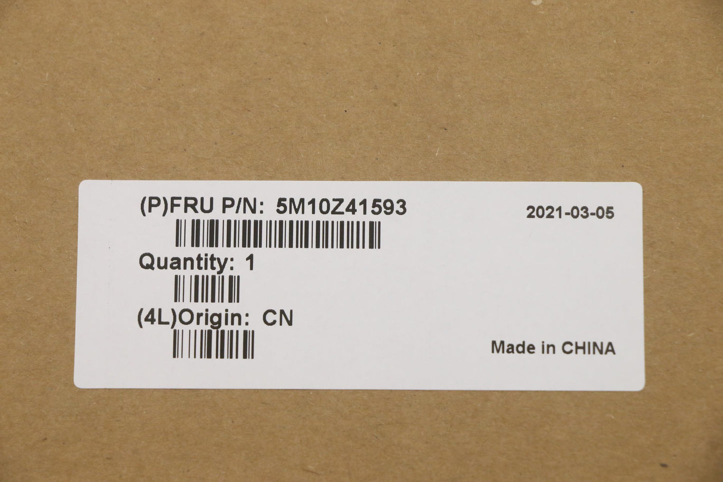 Lenovo Mech_Asm Cc Blkb Ind_Eng Us(L) - 5M10Z41593