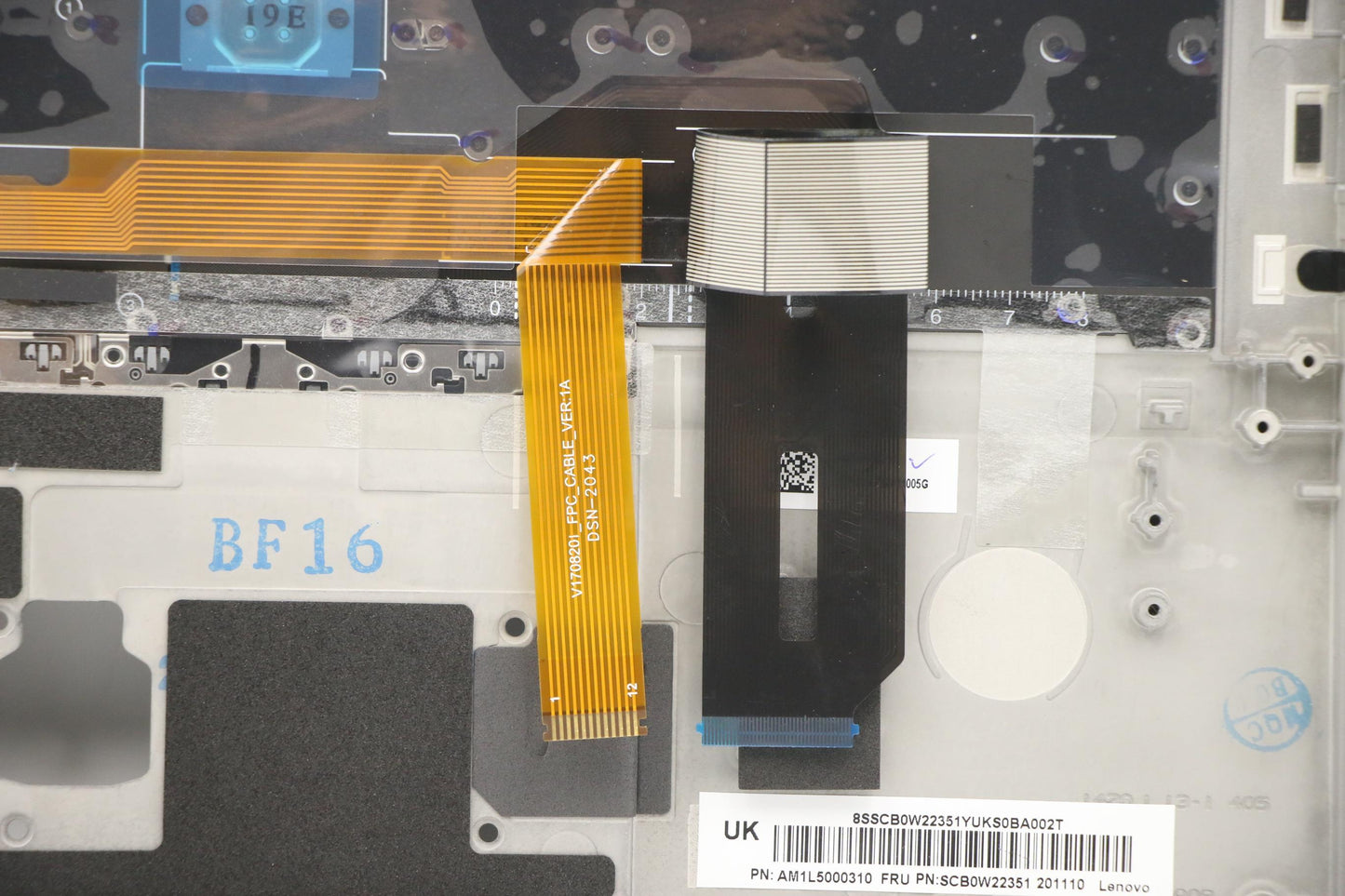 Lenovo Mech_Asm Cc Blkb La_Spa Uk(S)S - 5M10Z41602