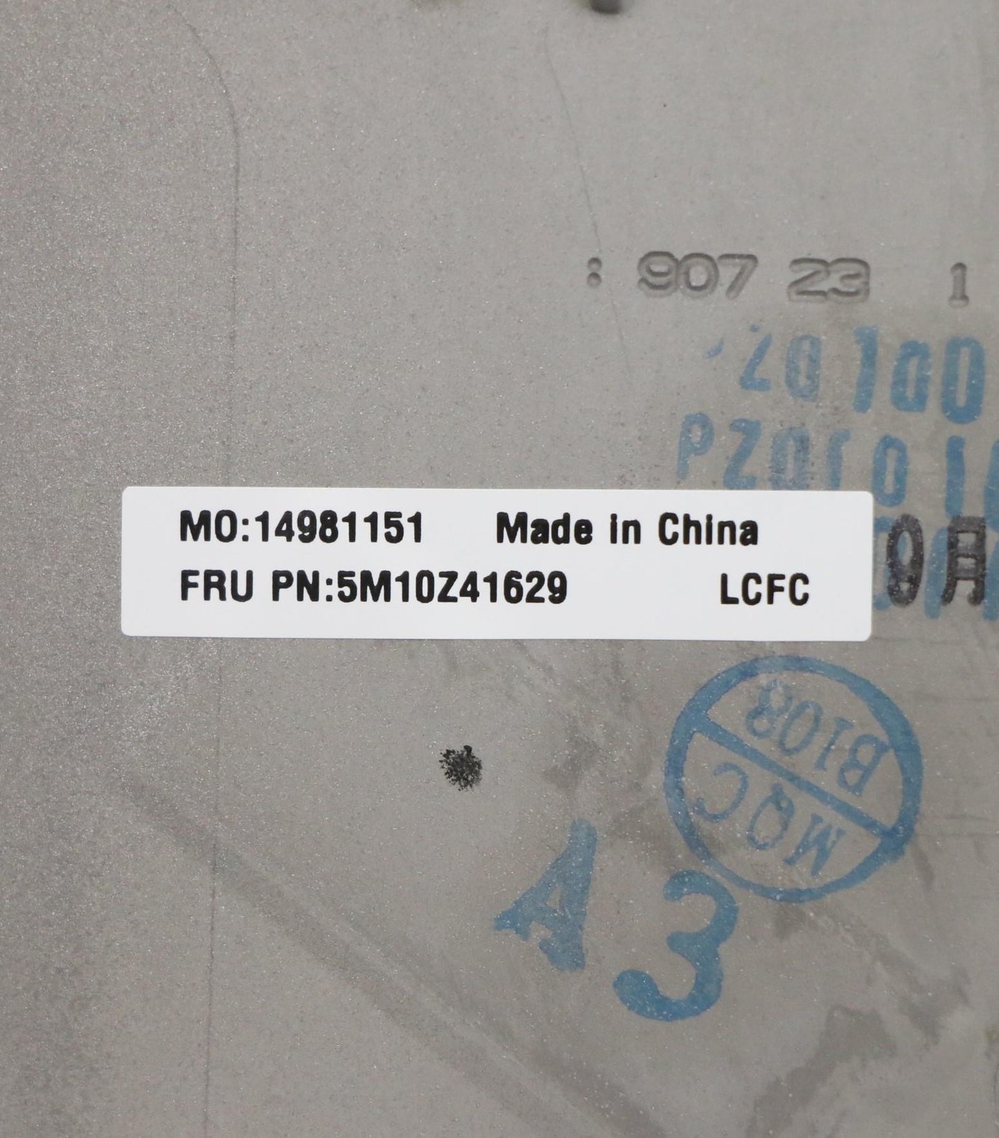 Lenovo Mech_Asm Ccv Blkb Ukr Us(Ltn)S - 5M10Z41629