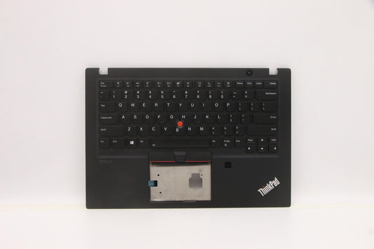 Lenovo C-Cover with Backlit Keyboard, USA English Layout, Black, Fingerprint Reader SRX - 5M10Z54247