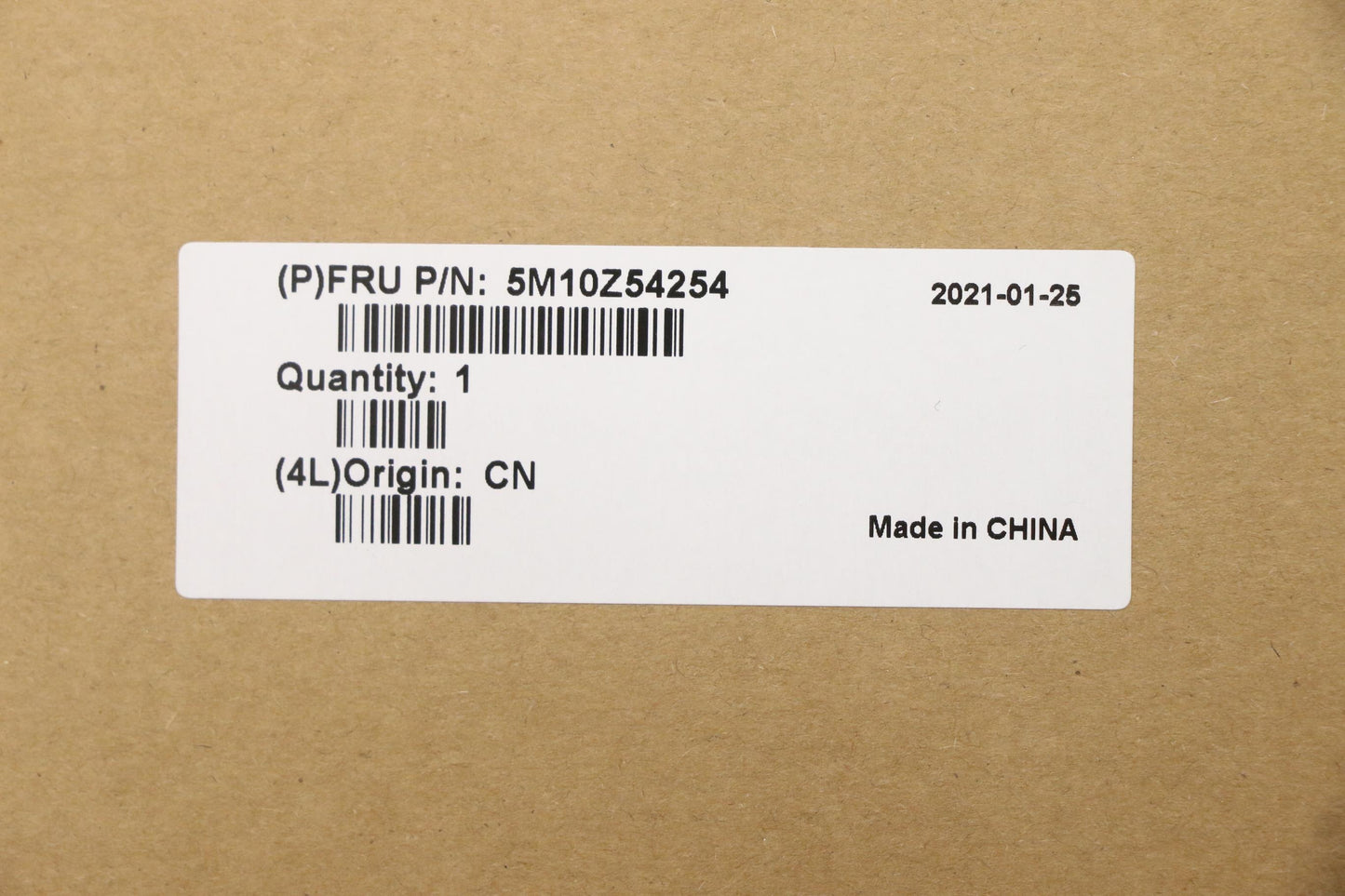 Lenovo Mech_Asm Ccv Bltkbd Fra/Eng Uk - 5M10Z54254