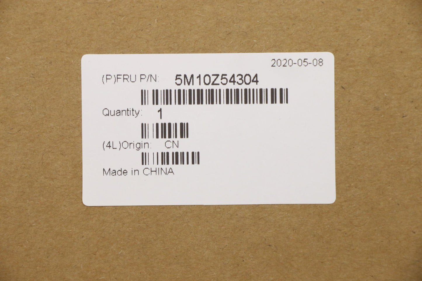 Lenovo Mechanical Assemblies, D_COVER_SUB with WLAN - 5M10Z54304