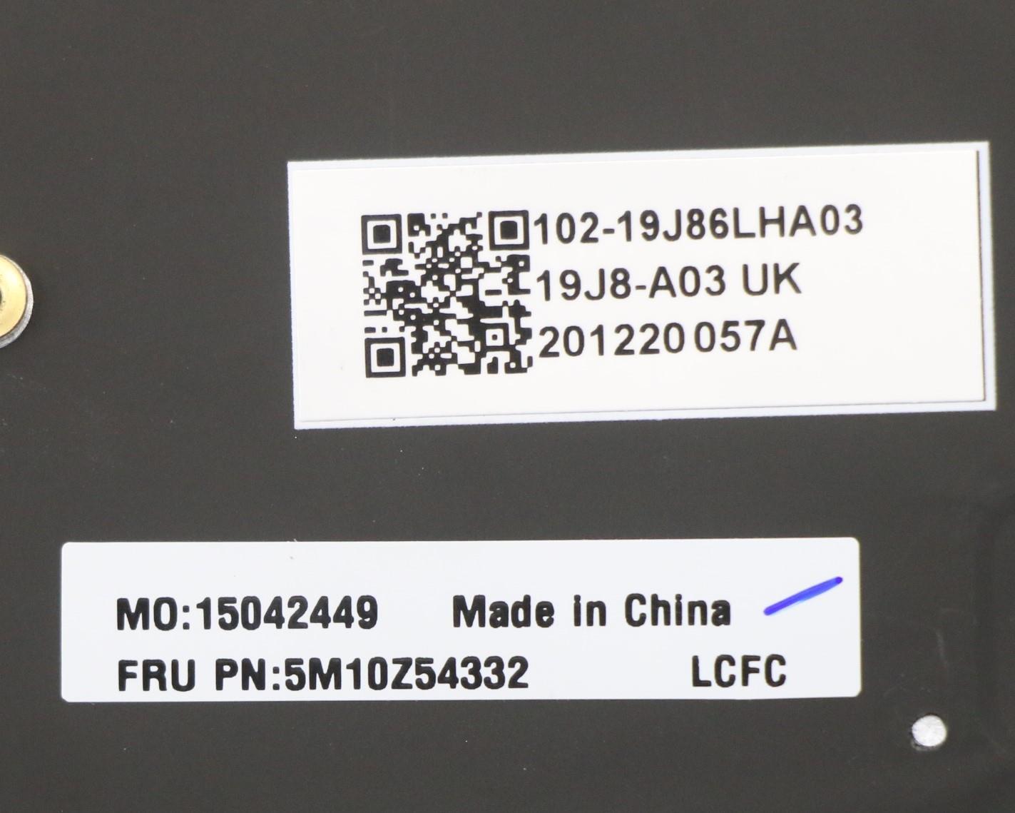 Lenovo Mech_Asm Kb W/Kb Mlr Num Bl(Ch - 5M10Z54332