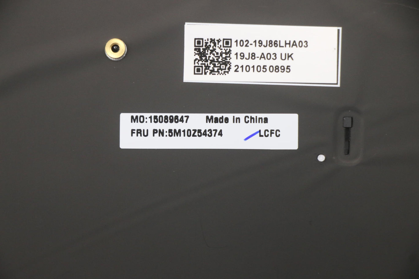 Lenovo Mech_Asm Kb W/Kb Mlr Num Bl(Ch - 5M10Z54374
