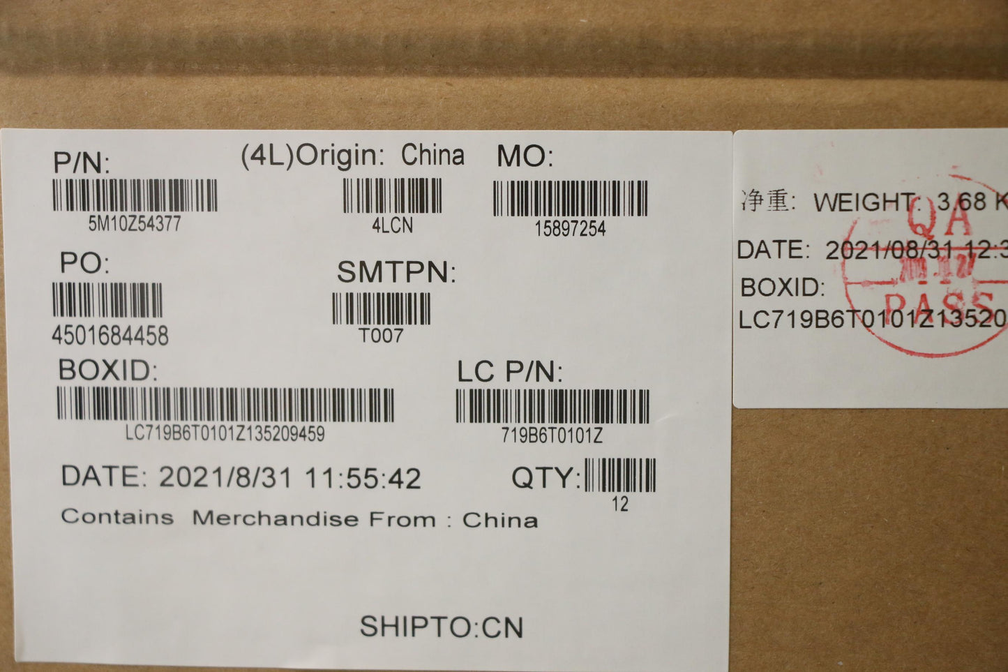 Lenovo Mech_Asm Kb W/Kb Mlr Num Bl(Ch - 5M10Z54377