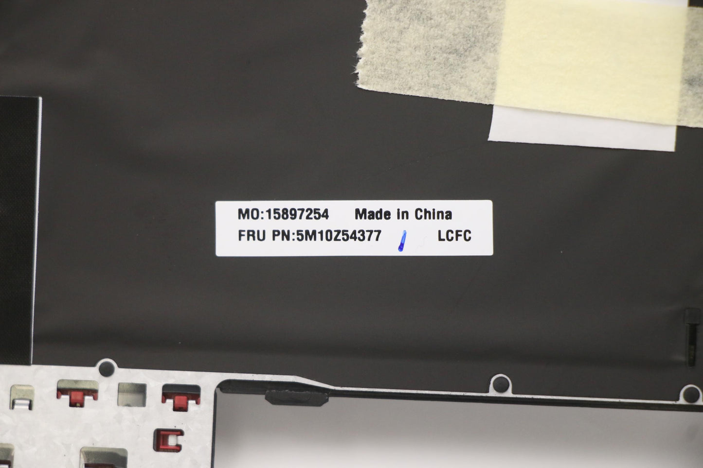Lenovo Mech_Asm Kb W/Kb Mlr Num Bl(Ch - 5M10Z54377