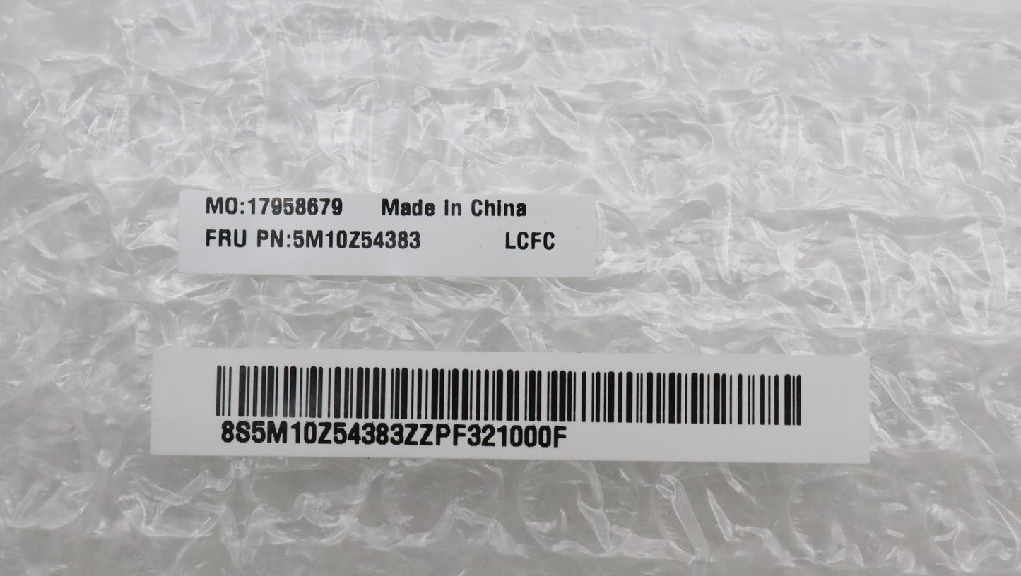 Lenovo Mech_Asm Kb W/Kb Mlr Num Bl(Ch - 5M10Z54383
