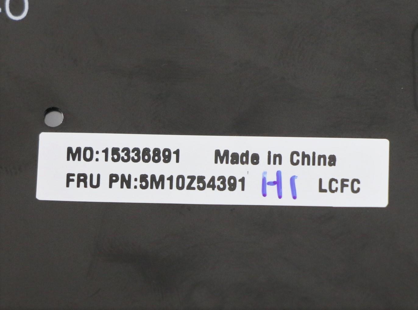 Lenovo Mech_Asm Kb W/Kb Mlr Num Bl(Ts - 5M10Z54391