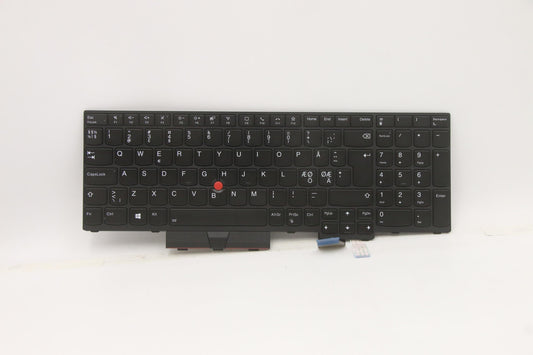 Lenovo Nordic Keyboard, Backlit, Numeric Keypad - 5M10Z54418
