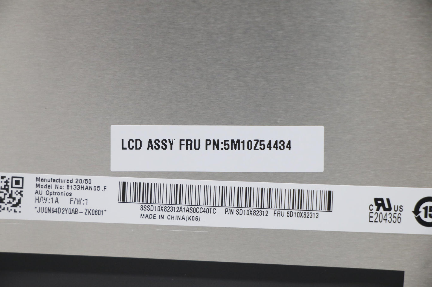 Lenovo 13.3-Inch LCD Module, FHD, Touch, Anti-Glare, IPS - 5M10Z54434