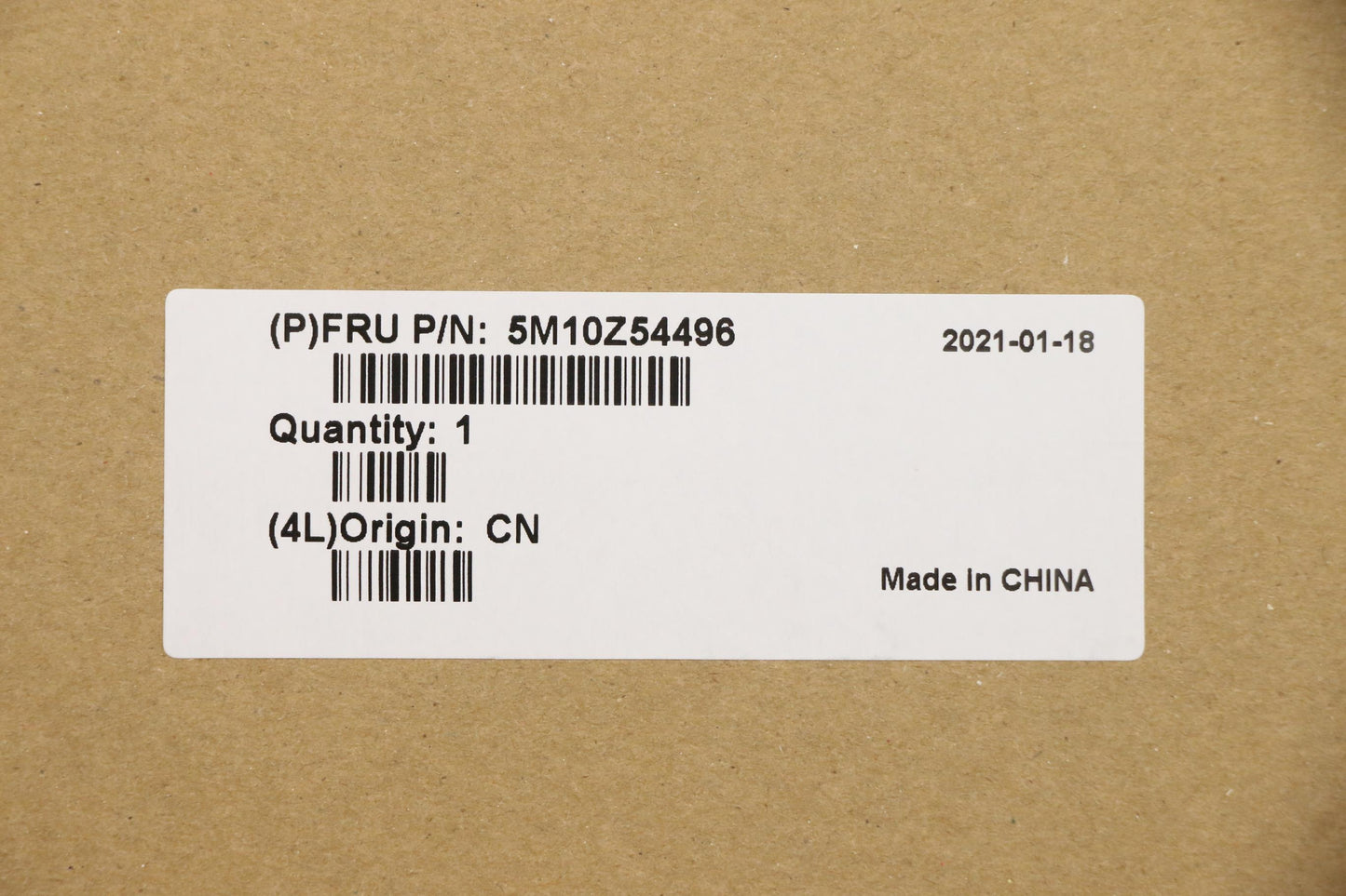 Lenovo Mech_Asm Fru Kyb Uk Eng,Cc,Bk, - 5M10Z54496