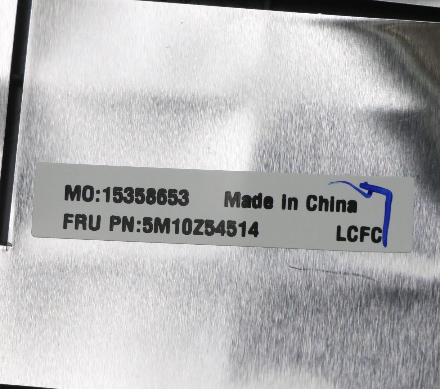 Lenovo Mech_Asm Kbd Spa(Sun) Pat Uk B - 5M10Z54514