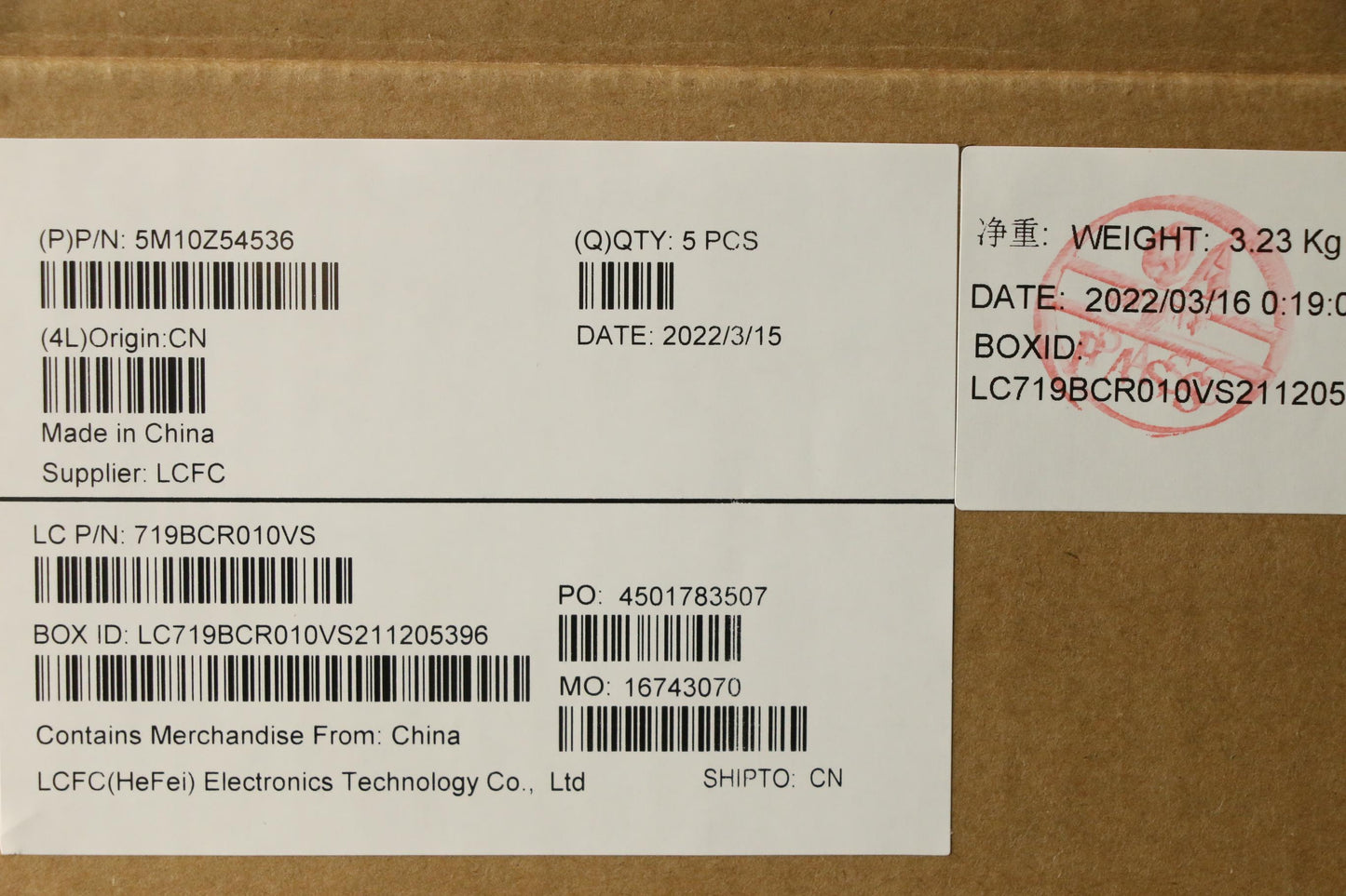 Lenovo Mech_Asm Kbd Por(Pri) Pat Uk B - 5M10Z54536
