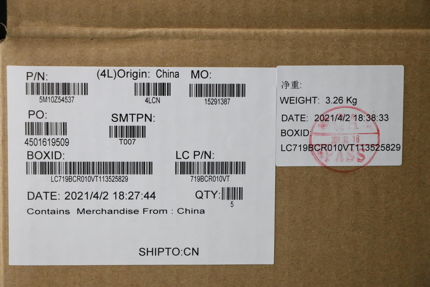 Lenovo Mech_Asm Kbd Por(Tra) Pat Uk B - 5M10Z54537