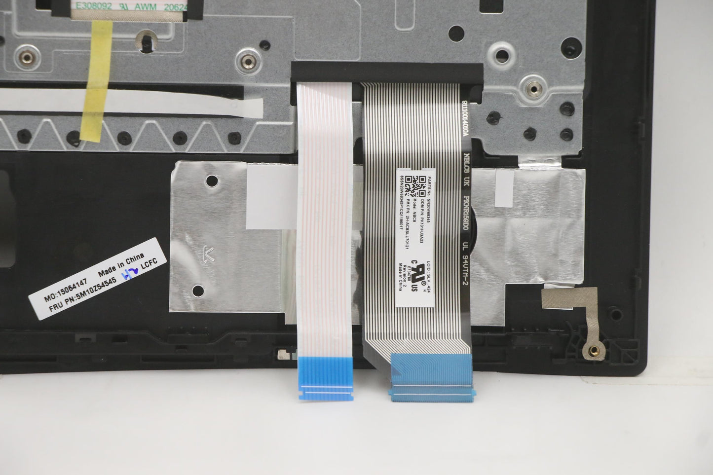 Lenovo Mech_Asm Kbd Slv(Pri) Pat Uk B - 5M10Z54545