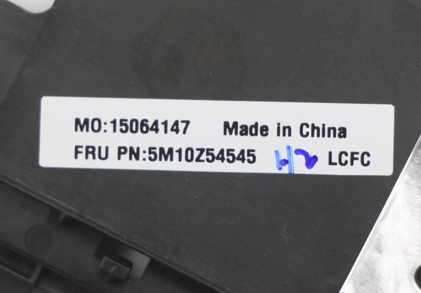 Lenovo Mech_Asm Kbd Slv(Pri) Pat Uk B - 5M10Z54545