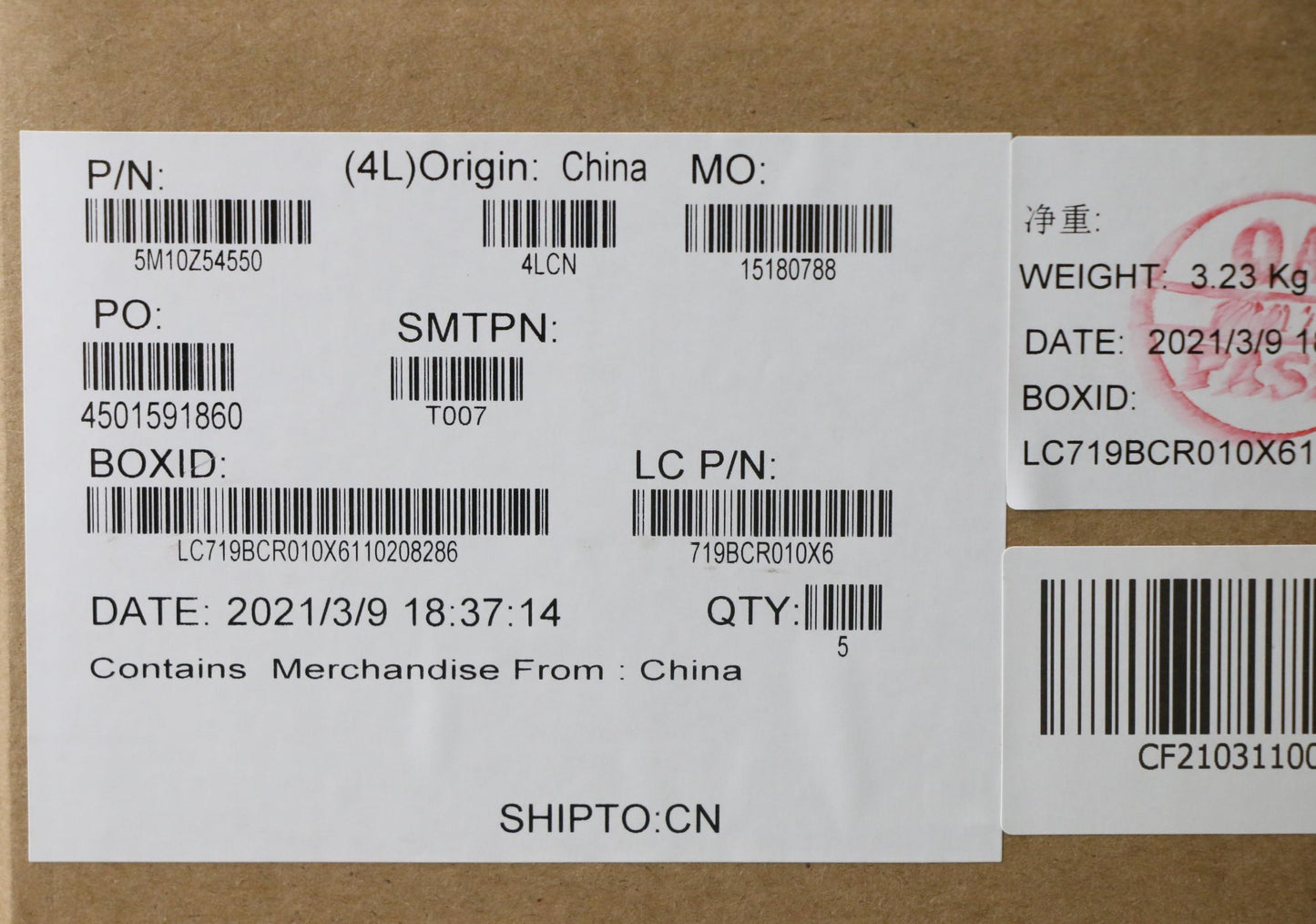 Lenovo Mech_Asm Kbd Swe/Fin(Sun) Pat - 5M10Z54550