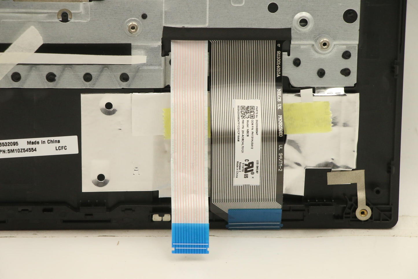 Lenovo Mech_Asm Kbd Sws(Pri) Pat Uk B - 5M10Z54554