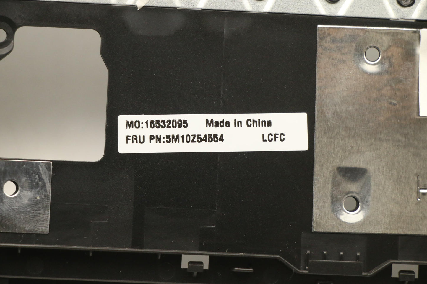 Lenovo Mech_Asm Kbd Sws(Pri) Pat Uk B - 5M10Z54554