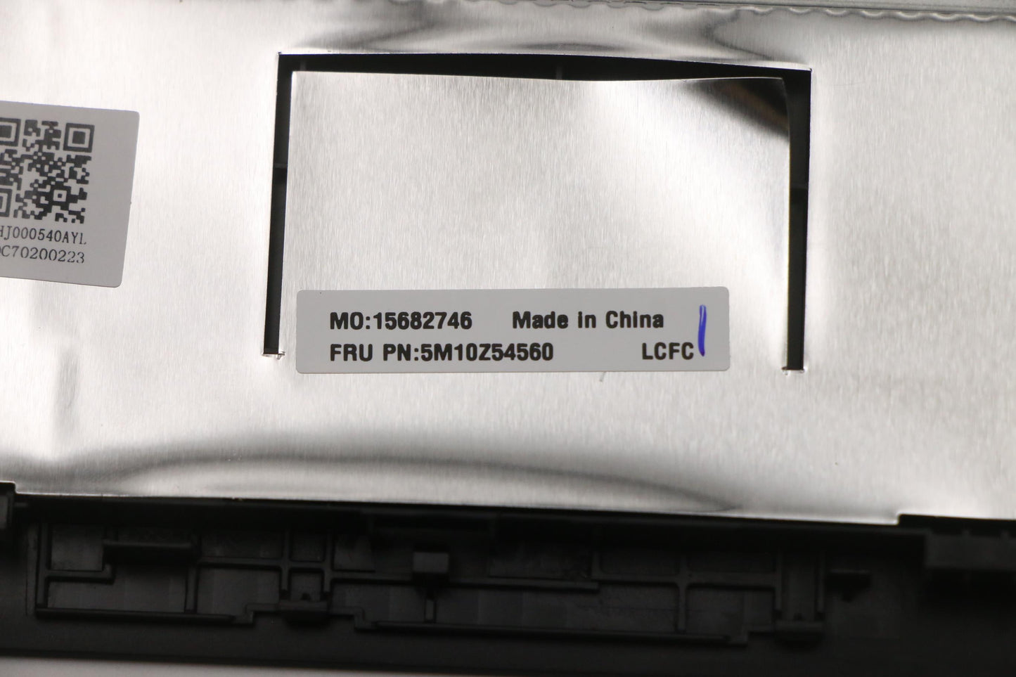 Lenovo Mech_Asm Kbd Uke(Pri) Pat Uk B - 5M10Z54560