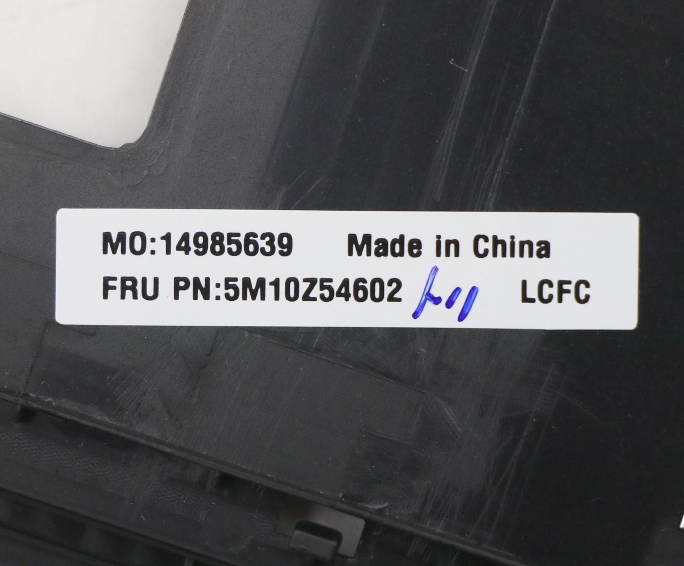 Lenovo C-Cover with Keyboard, USA English, Black, Fingerprint - 5M10Z54602