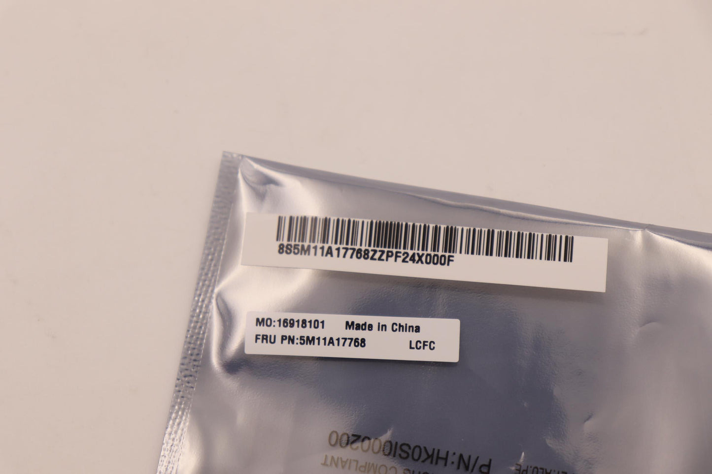 Lenovo Black Glass Card, CS21 2BCP - 5M11A17768