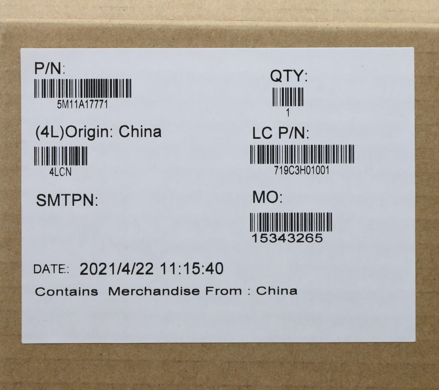 Lenovo Black Glass CS21 2BCP Card - 5M11A17771