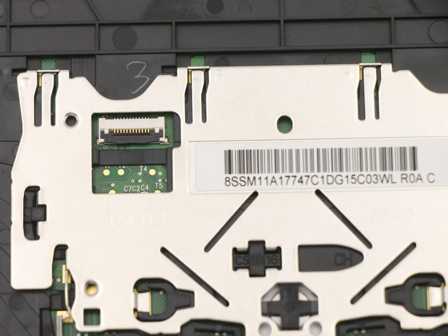 Lenovo Mechanical Assembly CS21 2bCP, Glass-Mylar, GS Black, CHY - 5M11A17791