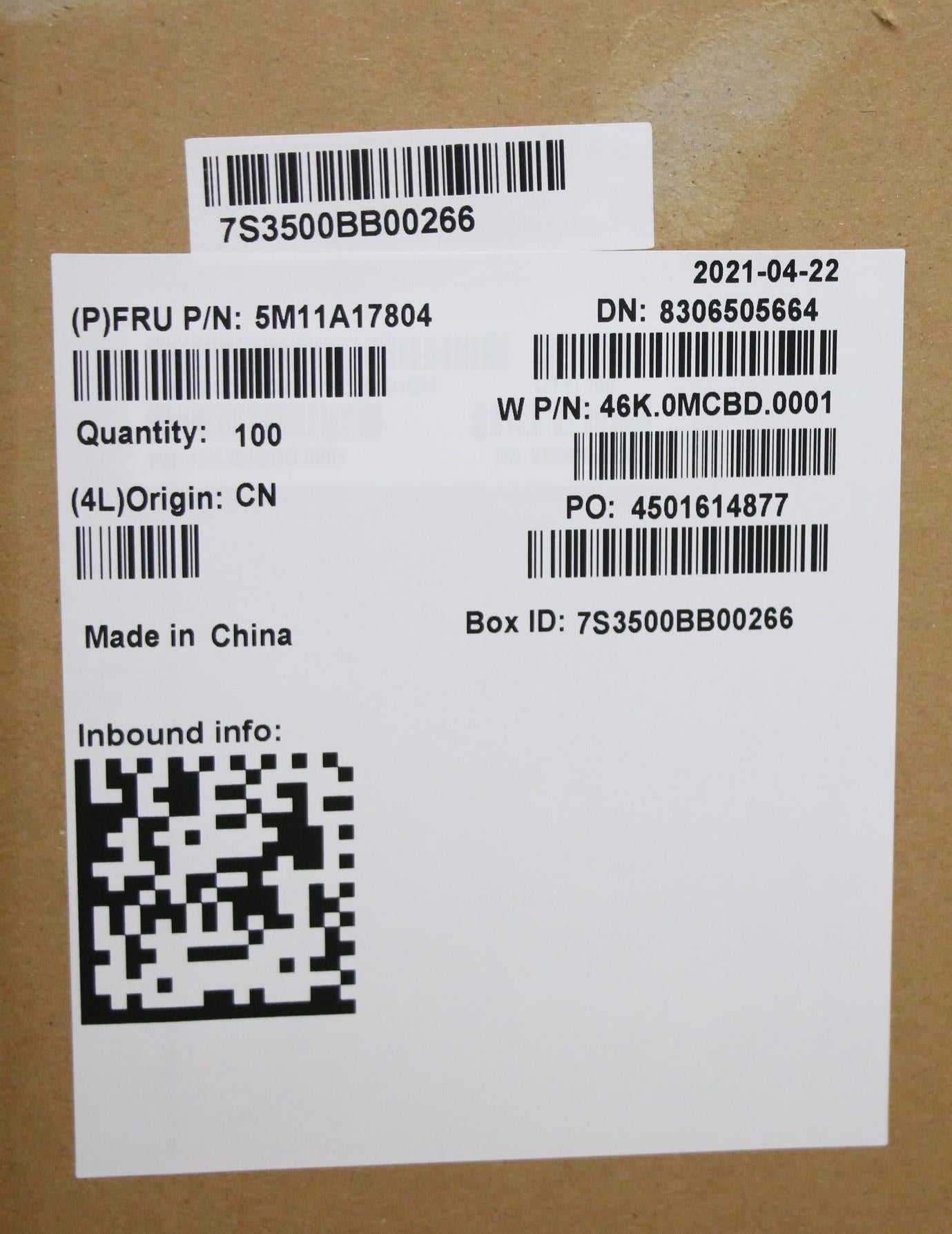 Lenovo CS21 3+2bCP Card Module, Black Glass Mylar - 5M11A17804