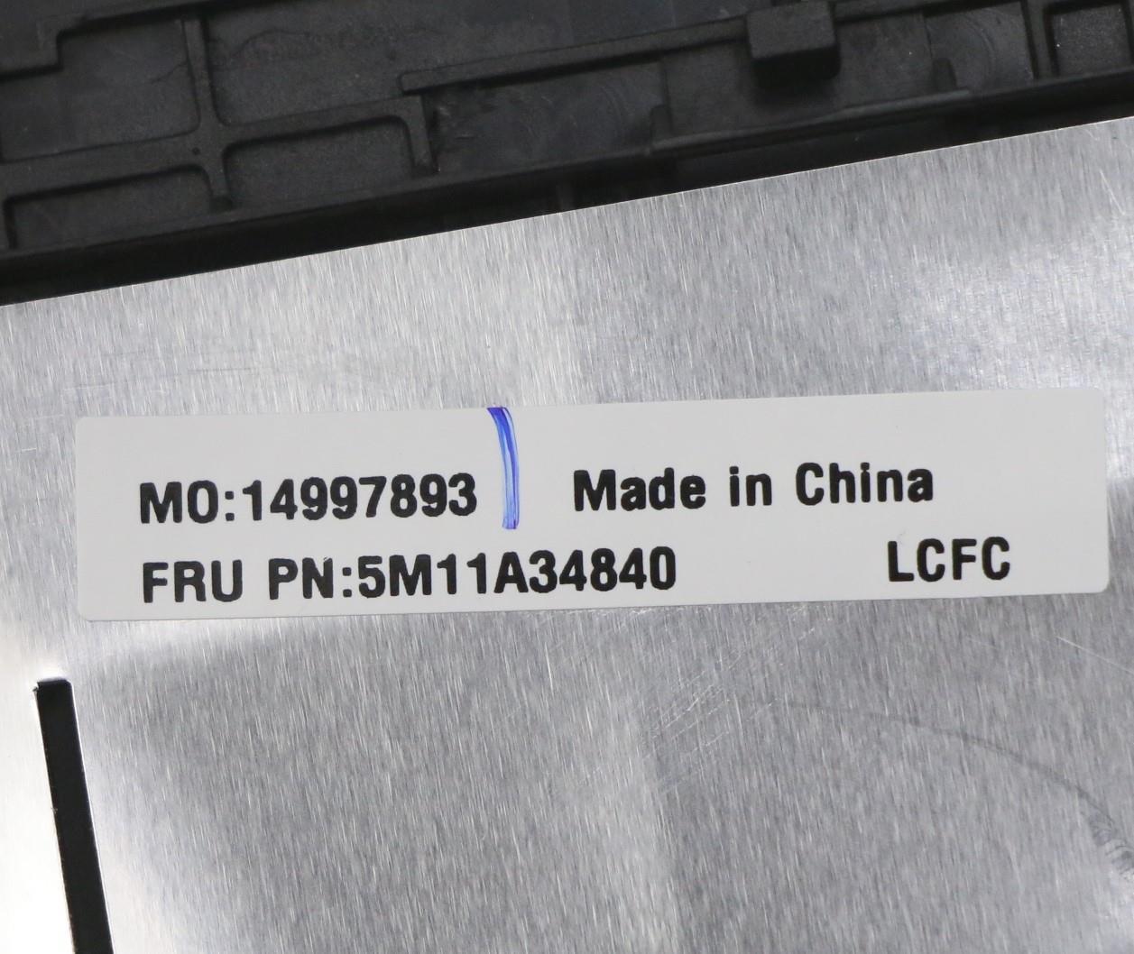 Lenovo Mech_Asm Kbd Sws(Pri) Pat Fpr - 5M11A34840