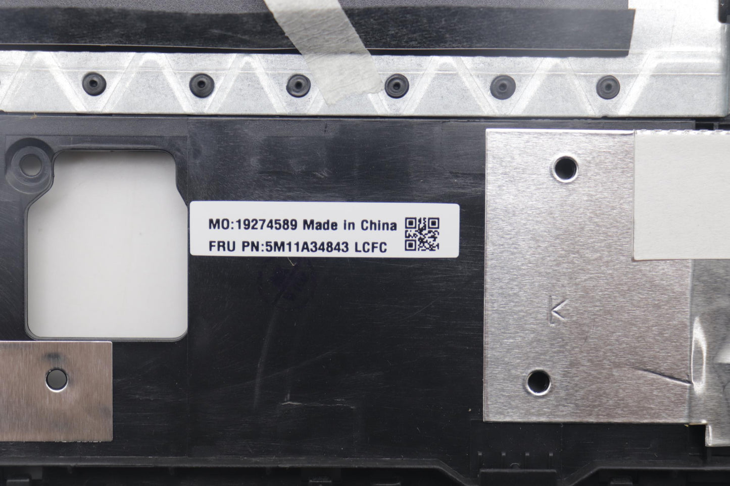 Lenovo Mech_Asm Kbd Tur(Pri) Pat Fpr - 5M11A34843