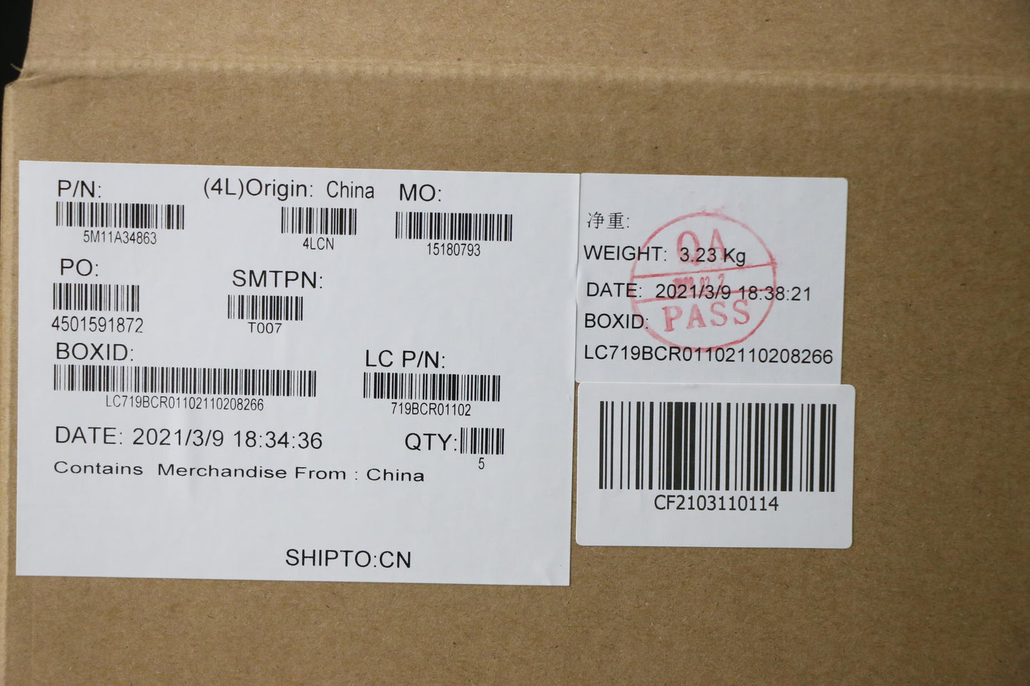 Lenovo Mech_Asm Kbd Tc(Sun) Pat Fpr U - 5M11A34863