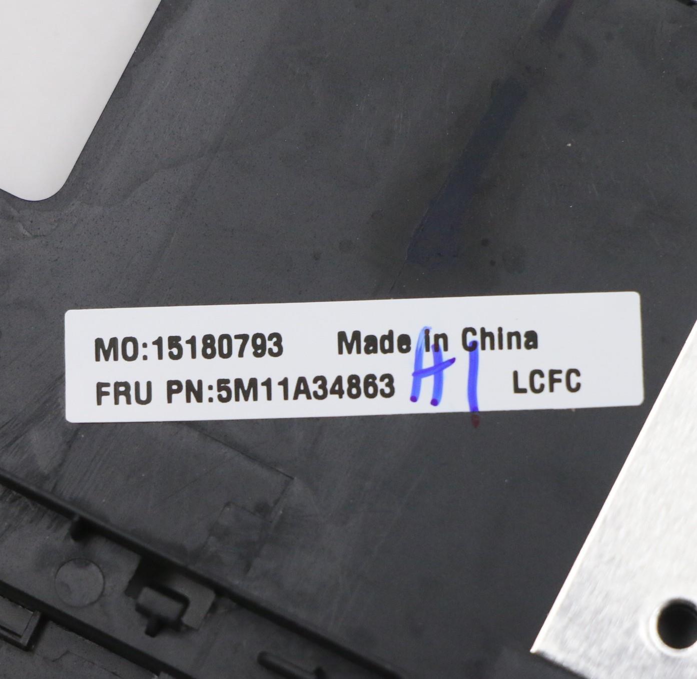 Lenovo Mech_Asm Kbd Tc(Sun) Pat Fpr U - 5M11A34863