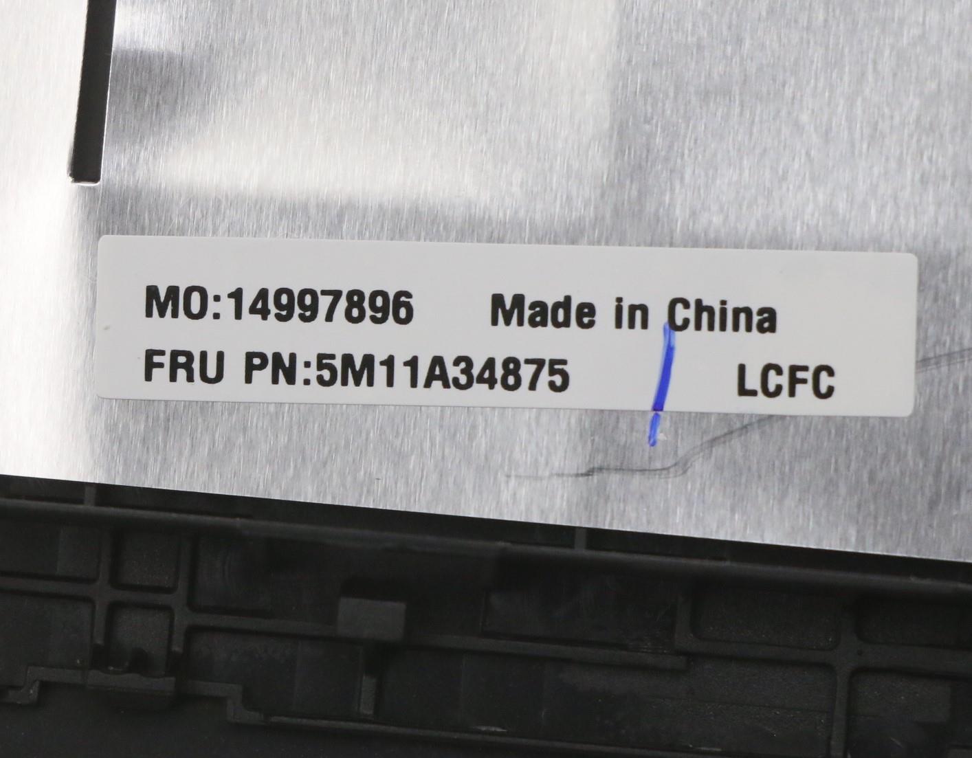 Lenovo Mech_Asm Kbd La Spa(Sun) Pat F - 5M11A34875
