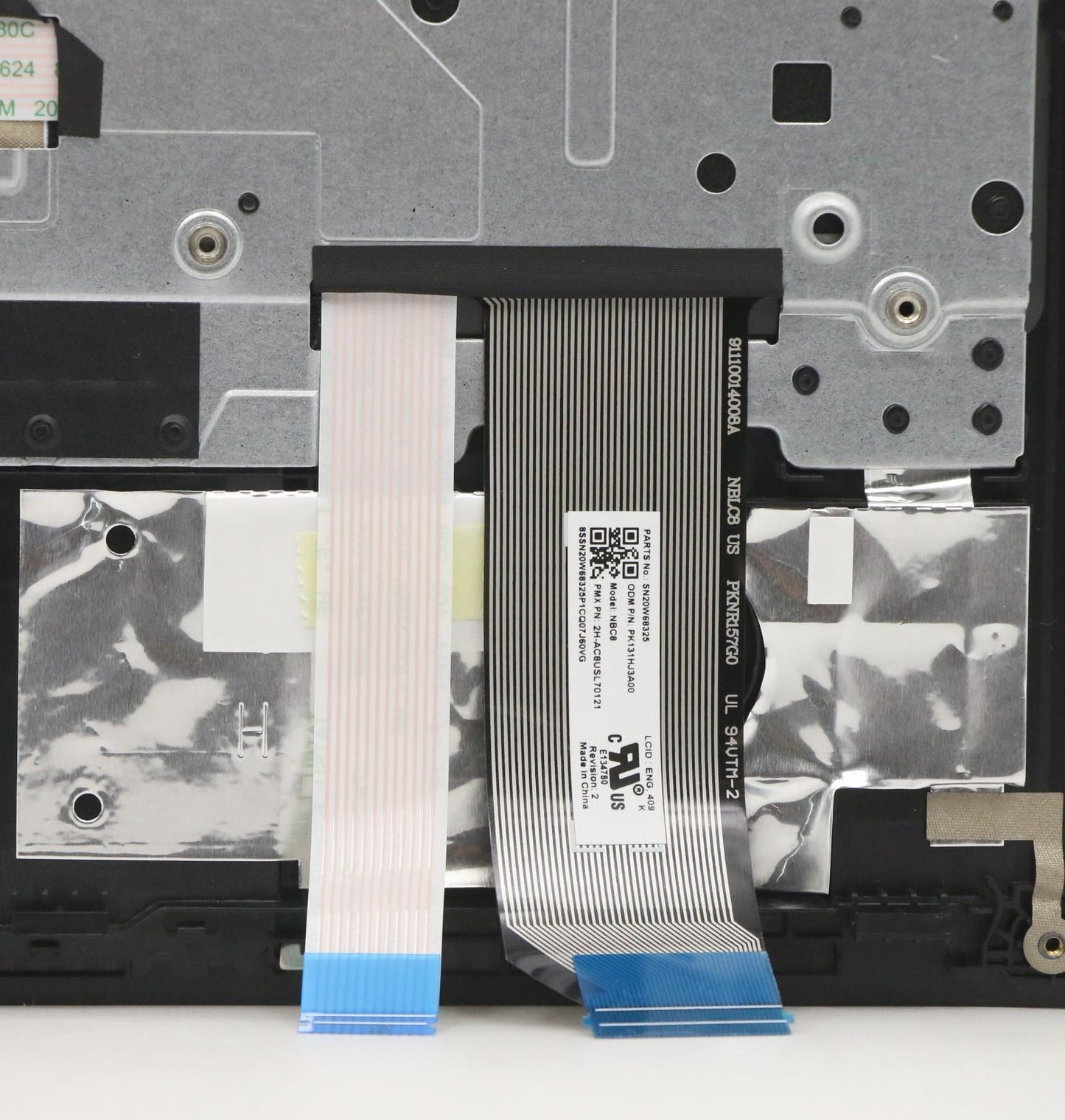 Lenovo C-Cover with Keyboard, USA English, Black, Non-Backlit - 5M11A34888