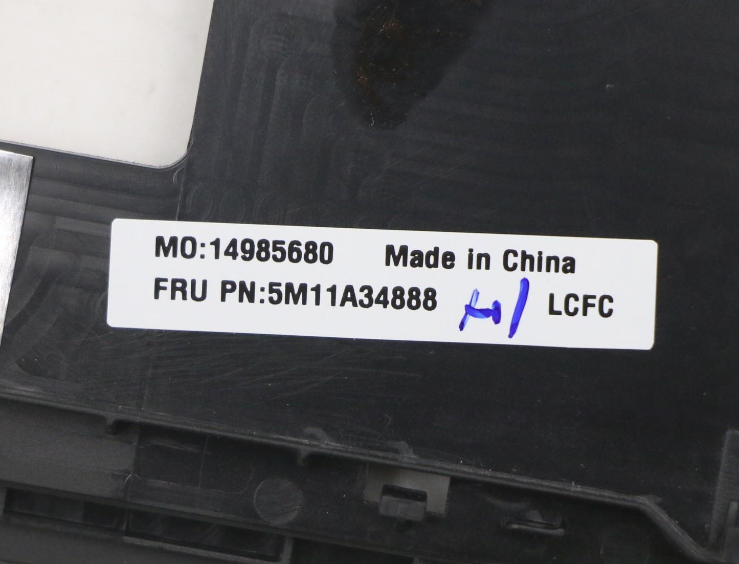 Lenovo C-Cover with Keyboard, USA English, Black, Non-Backlit - 5M11A34888