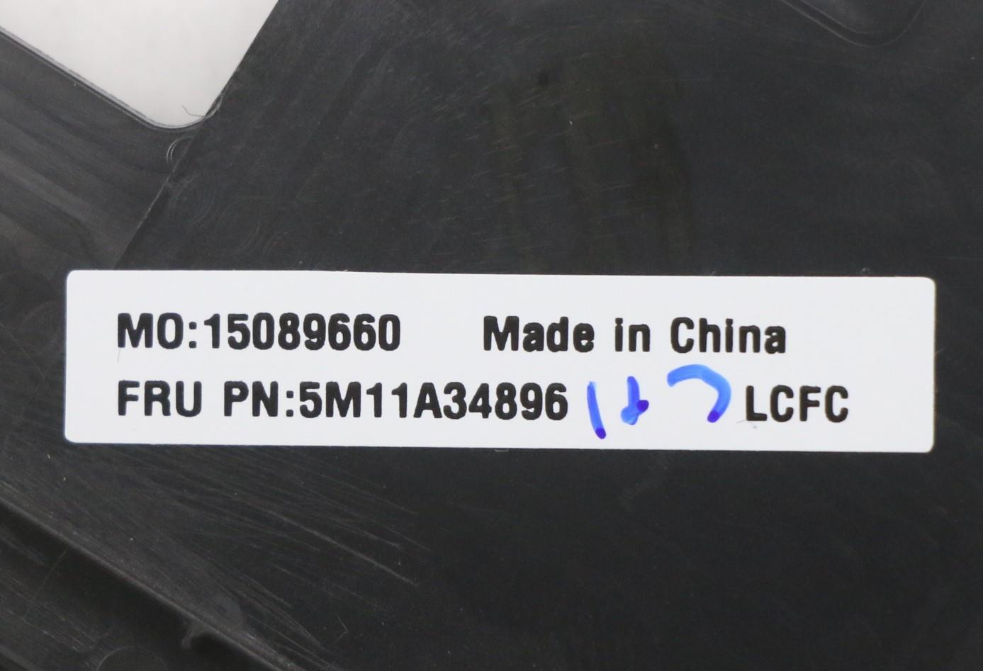 Lenovo Mech_Asm Kbd Gre(Sun) Tex Us B - 5M11A34896