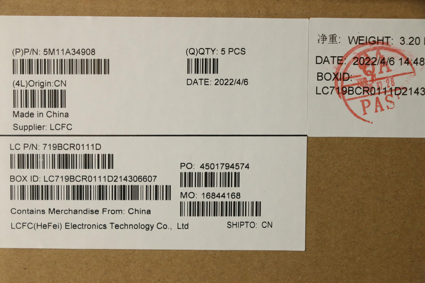 Lenovo Mech_Asm Kbd Thai(Sun) Tex Us - 5M11A34908
